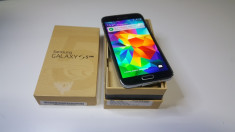 Telefon mobil Samsung Galaxy S5 G901 Black Negru cu Cutie foto