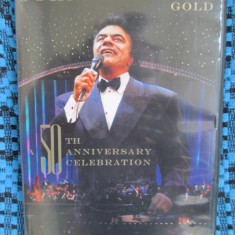 JOHNNY MATHIS GOLD - THE 50 ANNIVERSARY CELEBRATION (1 DVD ORIGINAL - CA NOU!!!)