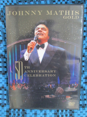 JOHNNY MATHIS GOLD - THE 50 ANNIVERSARY CELEBRATION (1 DVD ORIGINAL - CA NOU!!!) foto
