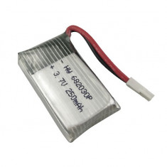 Baterie / Acumulator drona LiPo 3.7v 250mAh Hubsan H107 H107C / Syma X11C mini foto