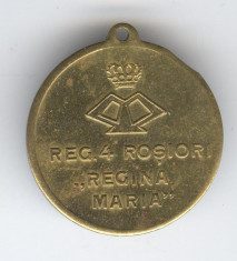 Medalia REGIMENTUL 4 ROSIORI REGINA MARIA - RECUNOSTINTA EROILOR 1916 -1919 foto