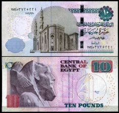 Egipt 2016 - 10 pounds UNC foto