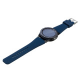 Curea silicon 22mm smartwatch Samsung Galaxy Gear S3 Classic Frontier ALBASTRU
