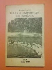 alexa popovici istoria baptistilor din romania vol i 1856 - 1919 foto