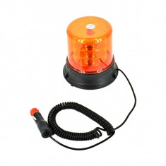 Girofar PORTOCALIU profesional omologat U.E. cu LED 12-24V AL-250118-6 foto