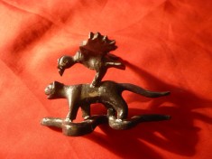 Statueta metal -Condor ,puma si sarpe - inspirata de simboluri inca Peru foto