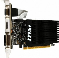 Placa video MSI GeForce GT 710 1GD3 LP Silent 1GB DDR3 64-bit, low profile foto