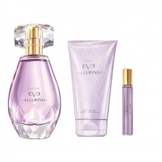 Set Femei - Eve Alluring - Parfum, Lotiune corp, Miniparfum - Avon - NOU foto