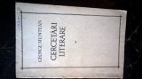 Cumpara ieftin George Muntean - Cercetari literare (Editura pentru Literatura, 1969)