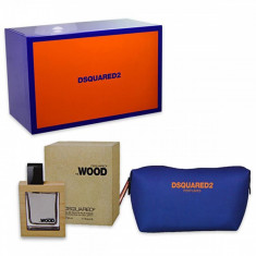 Dsquared2 Wood Men Eau De Toilette Spray 50ml Set 2 Pieces 2017 foto