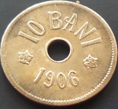 Moneda 10 Bani - ROMANIA, anul 1906 *cod 4818 foto