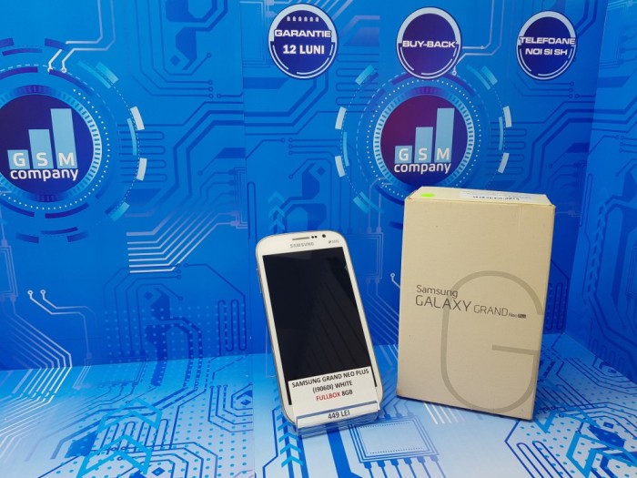 Samsung Galaxy Grand Neo Plus Duos I9060I White FACTURA+GARANTIE foto mare Samsung Galaxy Grand Neo Plus Duos I9060I White FACTURA+GARANTIE foto mare