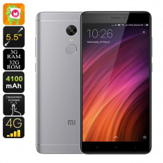 Android Phone Xiaomi Redmi Note 4X (Grey) foto