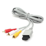 Cablu AV Audio Video RCA pentru consola Nintendo Wii pt conectare la TV vechi, Cabluri
