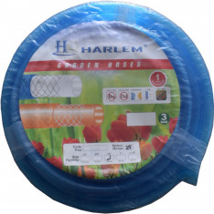 Furtun de gradina silicon 100% Harlem?, 1/2&amp;quot;,13 mm,rola 50 metri, Albastru foto