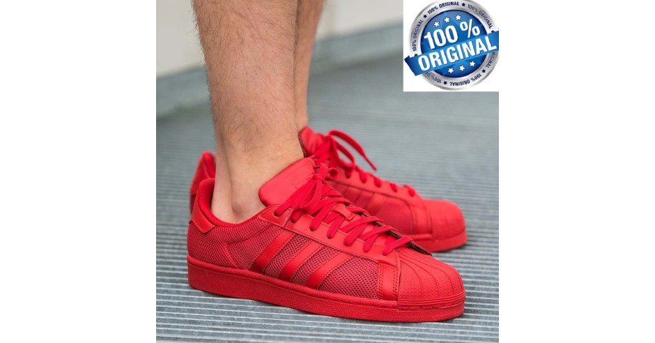 adidas superstar triple red