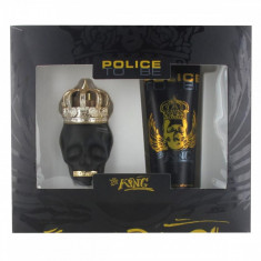 Police To Be King Eau De Toilette Spray 40ml Set 2 Pieces 2017 foto