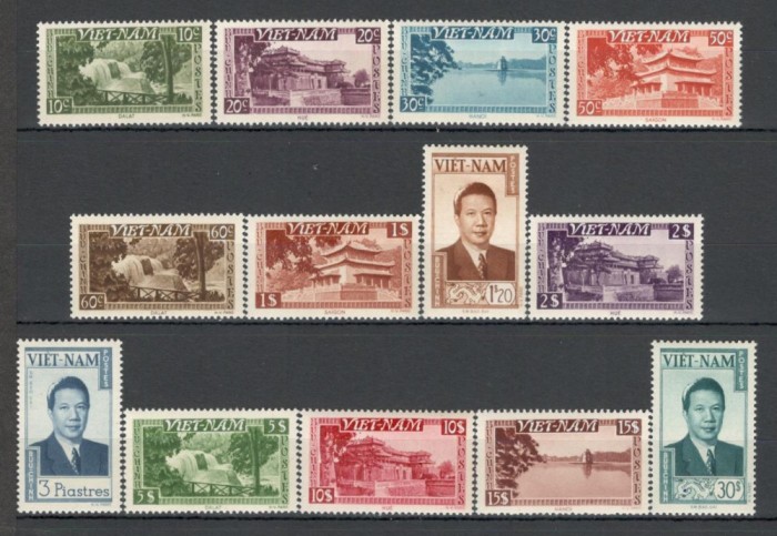 Vietnam de Sud.1951 Vederi si Imparatul Bao Dai SV.246