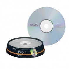 Set 10 DVD-R 4.7Gb 16x TDK foto