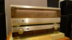 Technics SE-A1010 + SU-C1010 cap de serie, MOS-FET, in cutiile originale, rar! foto