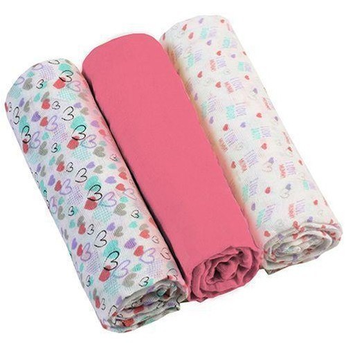 Set 3 Scutece Textile pentru Bebelusi Roz foto mare Set 3 Scutece Textile pentru Bebelusi Roz foto mare