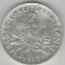 FRANTA 2 FRANCI FRANCS 1918 ARGINT STARE AUNC