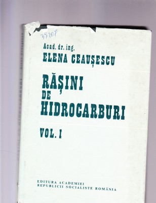 RASINI DE HIDROCARBURI -VOL 1 foto