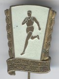 Al IV lea FESTIVAL MONDIAL - BUCURESTI - ROMANIA 1953 Insigna SPORT