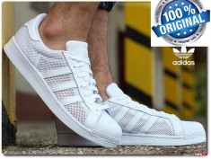 ADIDASI ORIGINALI 100% Adidas Superstar TRIPLE white nr 43 1/3 foto