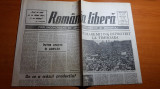 Ziarul romania libera 21 iulie 1990-mare miting de protest la timisoara