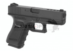 Replica G23 metal WE GBB arma airsoft pusca pistol aer comprimat sniper shotgun foto