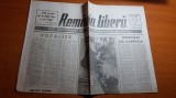 Ziarul romania libera 19 iulie 1990-articolul &quot; dincolo de sapanta &quot;