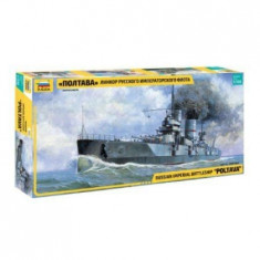 Kit Zvezda Macheta Nava Battleship Poltava 1:350 foto