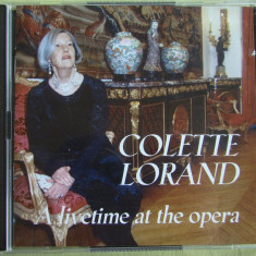 COLETTE LORAND - A Livetime At The Opera - 2 C D Originale ca NOI