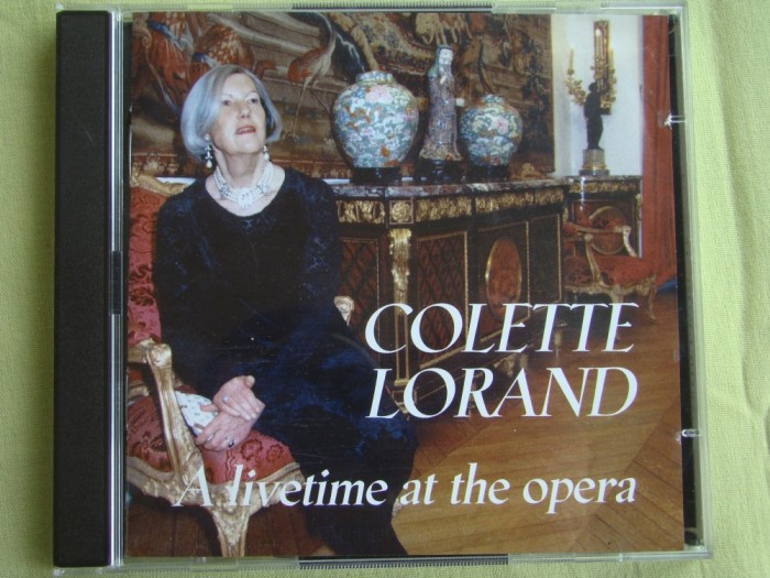 COLETTE LORAND - A Livetime At The Opera - 2 C D Originale ca NOI