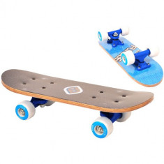 Mini Skateboard Funbee 43 cm Albastru foto