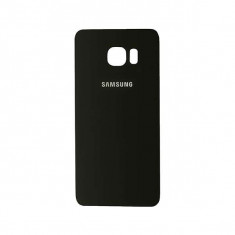 Capac Baterie Spate Samsung Galaxy S6 edge Plus G928 Cu Adeziv Sticker Negru foto