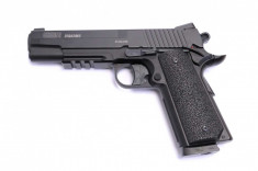 Replica CyberGun Sig Sauer 1911 GSR CO2 metal slide NBB arma airsoft pusca pistol aer comprimat sniper shotgun foto