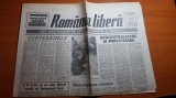 ziarul romania libera 21 aprilie 1990-art. &quot; votul in cunostinta de cauza &quot;