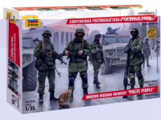 Set figurine Zvezda Infanterie Ruseasca moderna 1:35 foto