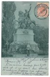 4275 - BUCURESTI, Mihai Viteazul statue, Litho - old postcard - used 1900 - TCV, Circulata, Printata