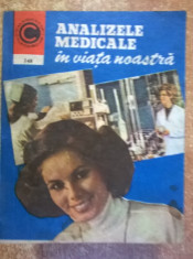 Analizele medicale in viata noastra {Col. Caleidoscop} foto