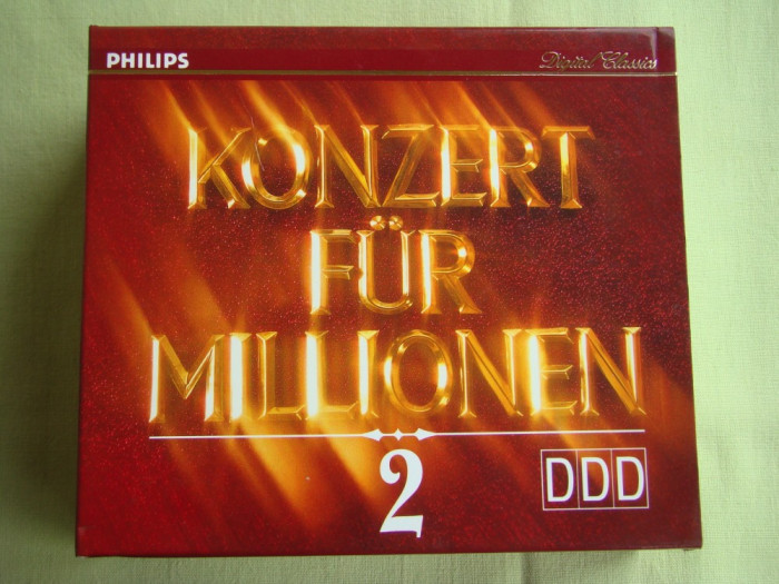 Concert For Millions Vol. 2 - 5 C D Originale ca NOI (Philips DDD)