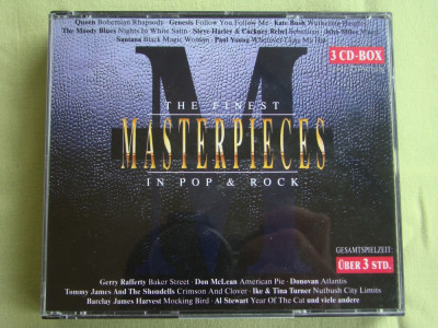 The Finest Masterpieces In POP and ROCK - Vol. 1 - 3 C D Originale ca NOI foto