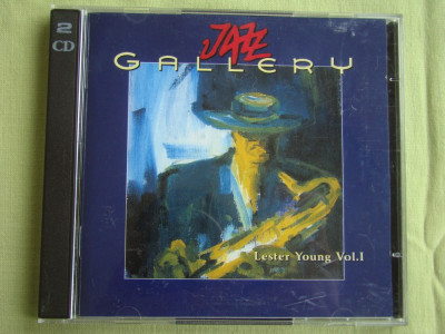 LESTER YOUNG Vol. 1 - Jazz Gallery - 2 C D Originale ca NOI foto