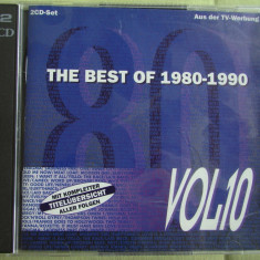 THE BEST OF 1980 - 1990 Vol. 10 - 2 C D Originale ca NOI