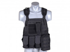 Vesta Plate Carrier Harness Negru foto