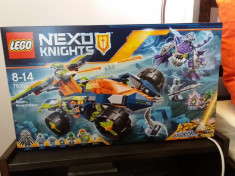 Lego nexo knights - aaron&amp;#039;, s rock climber 70355 foto