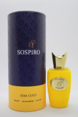 Parfum TESTER original Sospiro Erba Gold 100 ml Eau De Parfum UNISEX foto