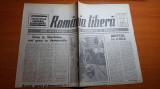 romania libera 31 martie 1990-art. &quot;greu cu libertatea, mai greu cu democratia &quot;